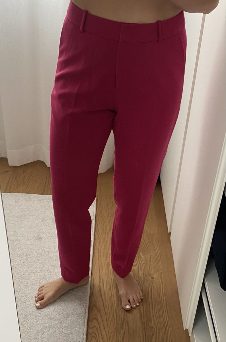 We Pantalons: Elegante pinke Stoffhose Gr. 36 WE – Neuf (Voir description) à Gossau SG par florysol 4