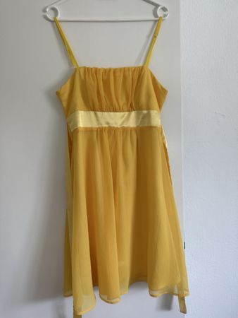 Kleid Gelb Grösse M