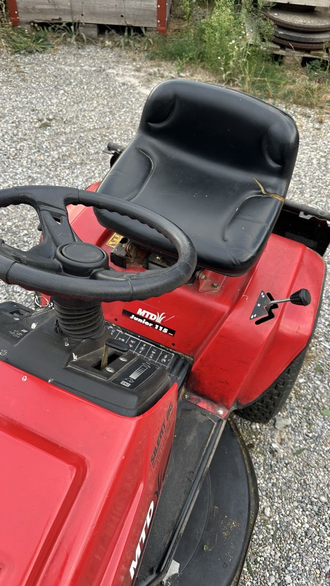 Mtd Rasenmäher: Rasentraktor MTD 115 Junior Rasenmäher – Gebraucht aus Hinteregg von Gelealese 8