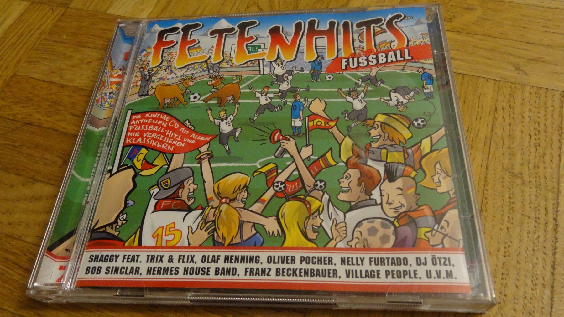 CDs: Fetenhits - Fussball CD – Gebraucht aus Olten von Disc-Ausverkauf