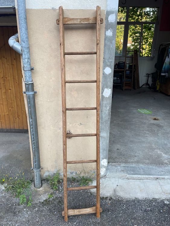 Alte Holzleiter Wunderschön / Bauernleiter / Rustikal Kaufen auf Ricardo