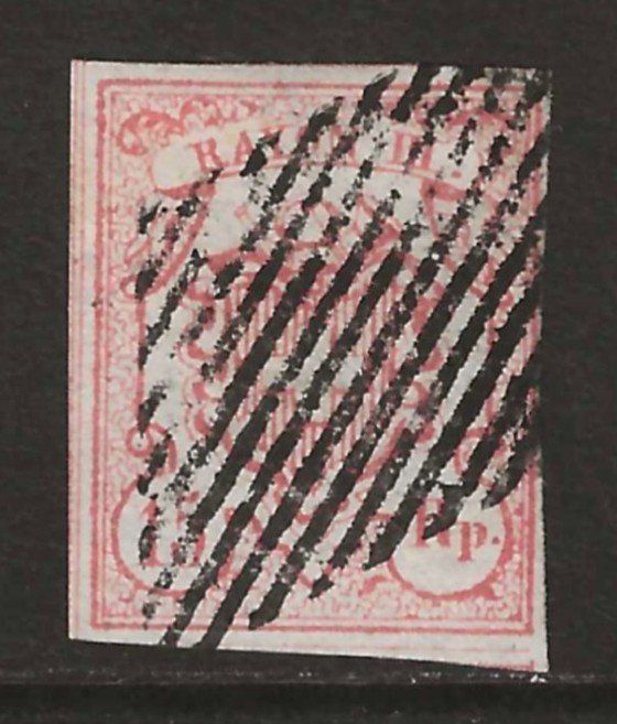 Tutti i francobolli: 1852 : Rayon Nr. 20,  KP 200.-- – Usato da Gümligen venduto da Geniusbuy