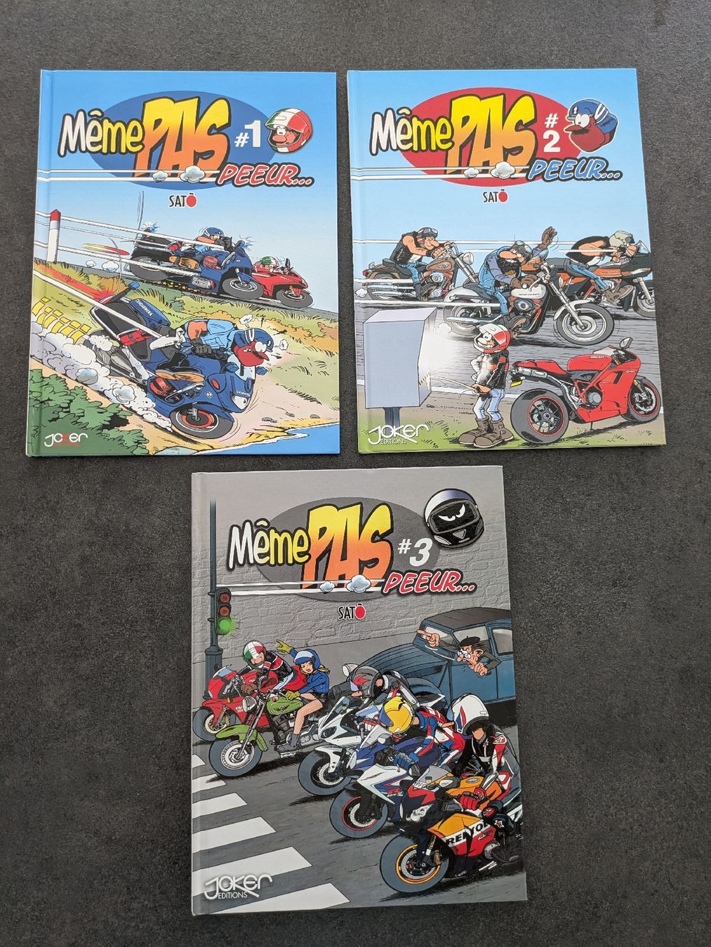 BD: Même pas peur No 1,2,3 édition Joker – Neuf (Voir description) à Sion par sor_f85g