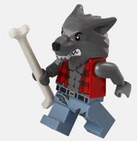 LEGO Minifigur Werwolf twn527 (aus Set 31167)