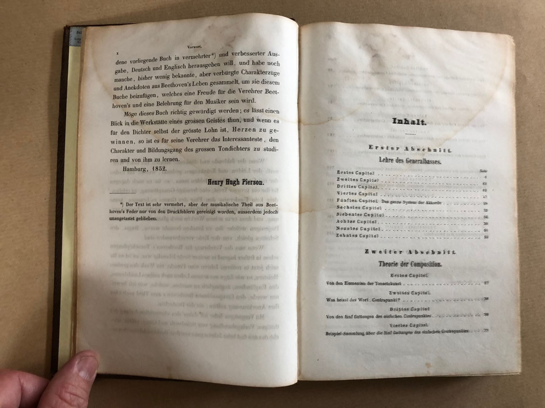 Bücher: Ignaz Ritter von Seyfried: Beethoven's Studien 1853 – Gebraucht aus Zürich von allp 4