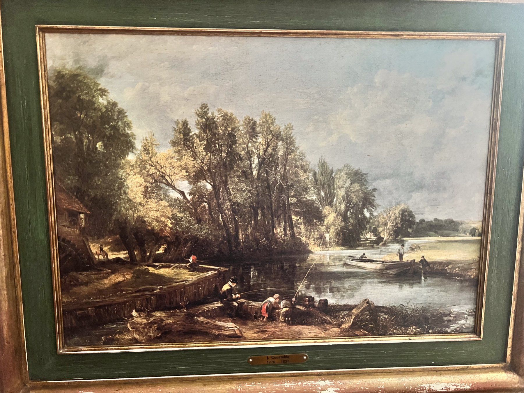 Dipinti: Original J. Constable Gemälde mit Rahmen, Top Zustand! – Usato da Neuhausen venduto da rraayy 2