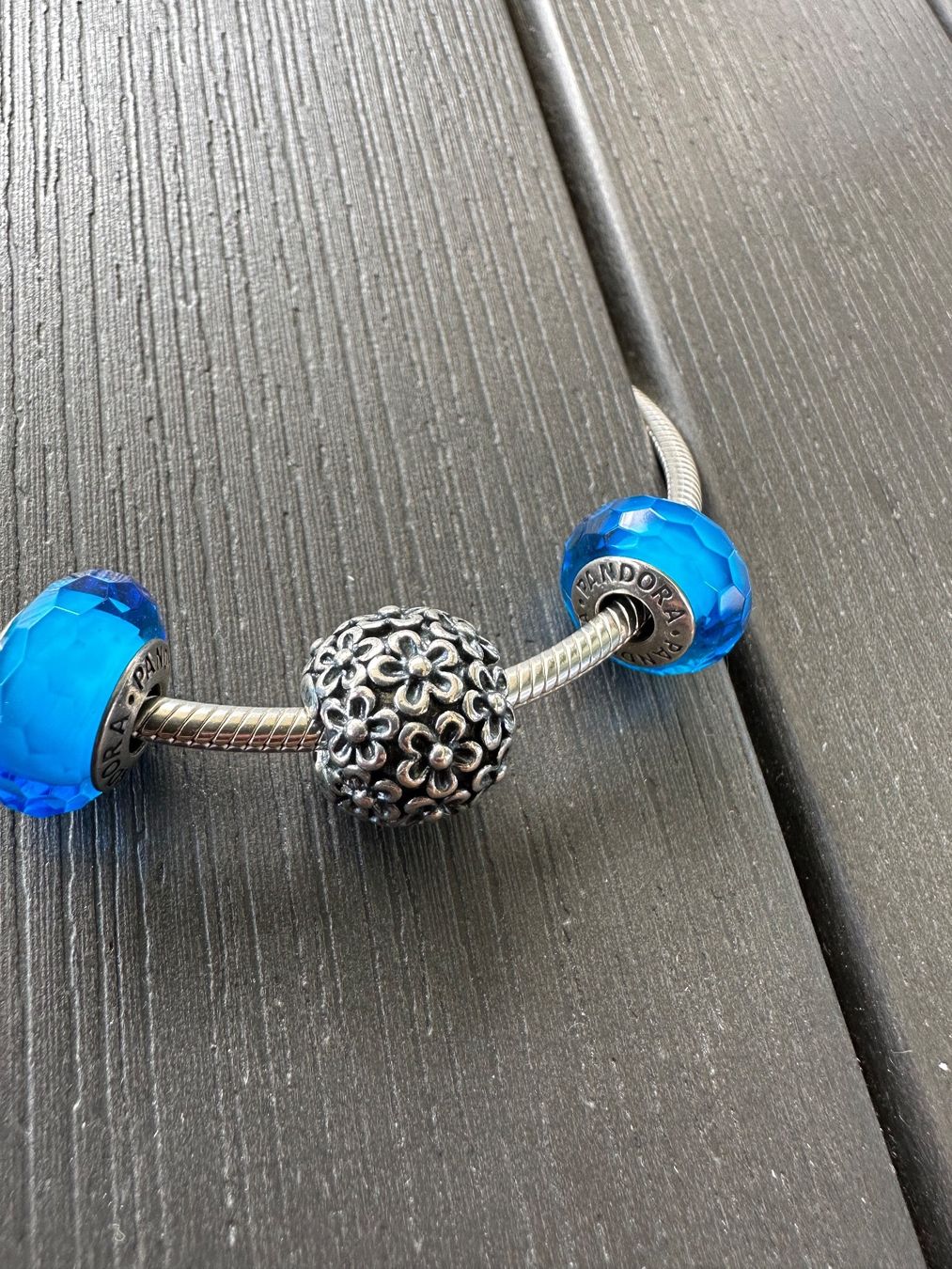 Pandora Catenine: Pandora Kette mit Charms – Usato da Winterthur venduto da AngiDi 2