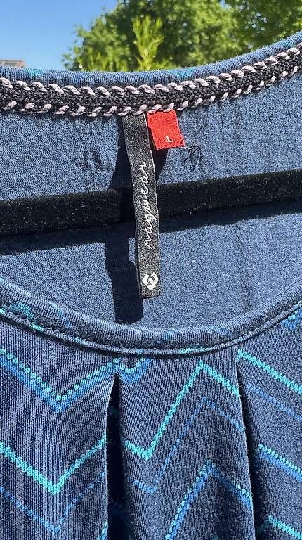 Vestiti: Blaues Ragwear Kleid Gr. L – Usato da Reinach BL venduto da Enodel 1