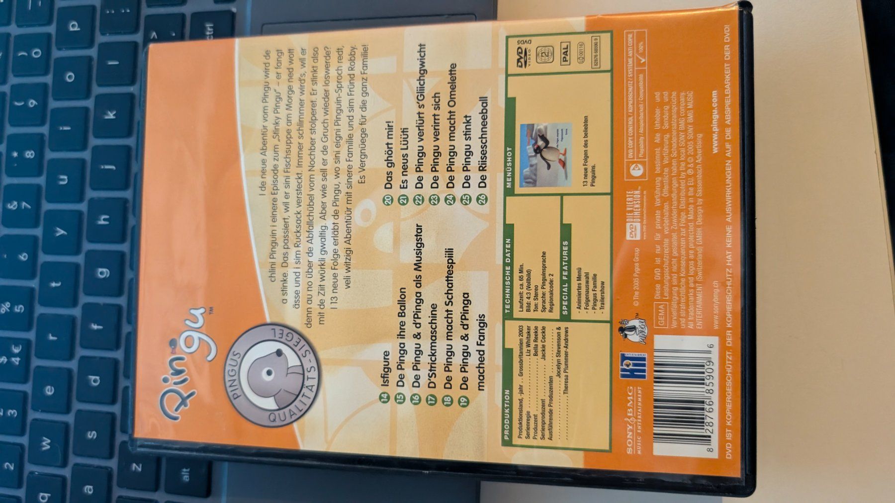 Tutti i DVDs: Pingu - Stinky Pingu - DVD Kinder – Usato da Hünenberg See venduto da SpecialEditionGaming 2
