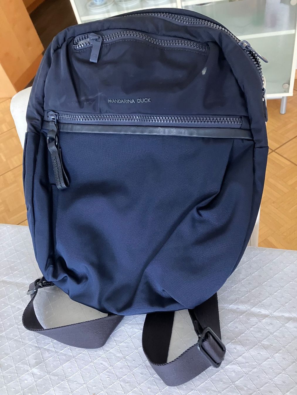 Mandarina Duck Zaini: Rucksack Mandarina Duck, dunkelblau – Usato da Wettingen venduto da Tigabella