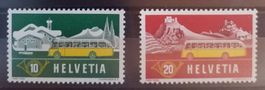 3912B) 314-15, Alpenpost Satz postfrisch