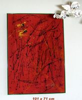 Rote Gafahr in ÖL 101 cm x 71cm