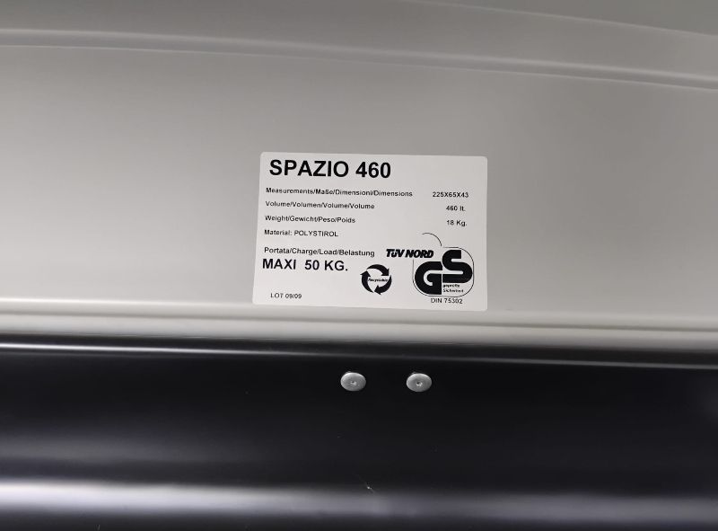 Silverline Box da tetto: Dachbox Silverline Spazio. 460 – Nuovo (secondo la descrizione) da Nussbaumen AG venduto da ado_cxm2 6