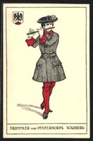 Arrberg, Trommler und Pfeiferkorps, Pfei