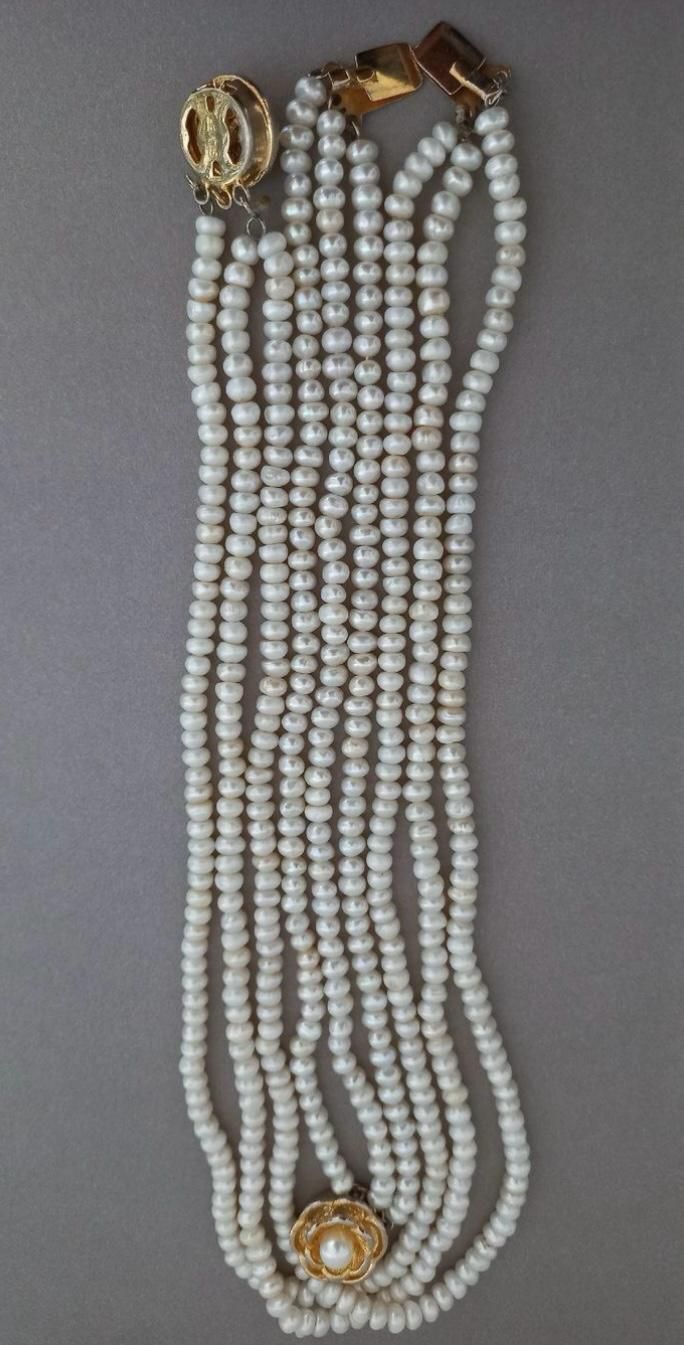 Altri gioielli: Collier et bracelet de perles vintage - Superbe set! – Usato da Dompierre FR venduto da fat_xth5 4