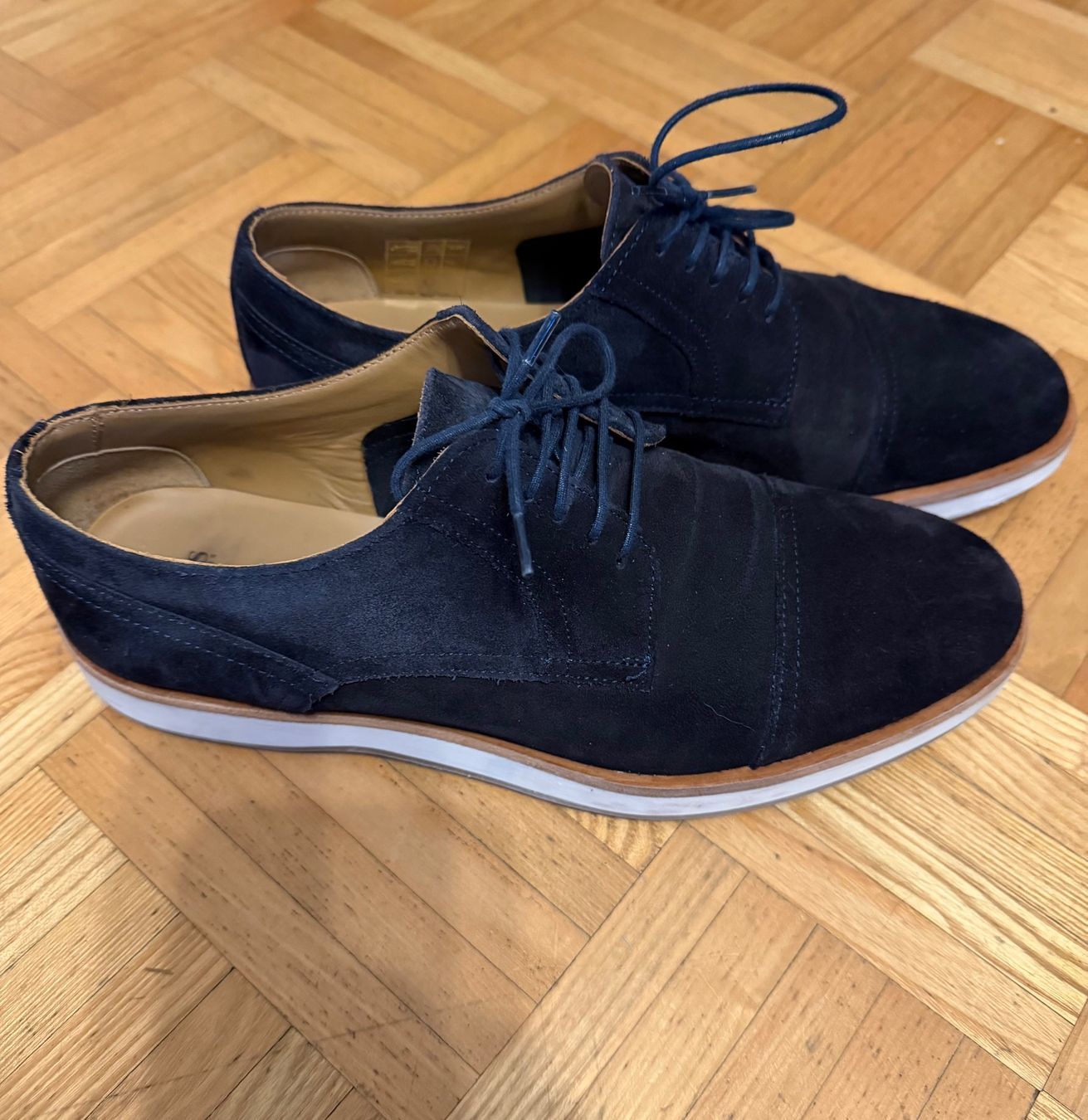 Hugo Boss Herrenschuhe: Hugo Boss Schuhe, Wildleder, Blau, Gr. 7 – Gebraucht aus bioggio von lenny023 1