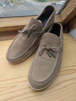 Ermenegildo Zegna men’s suede loafers 11 US  ca EU 44