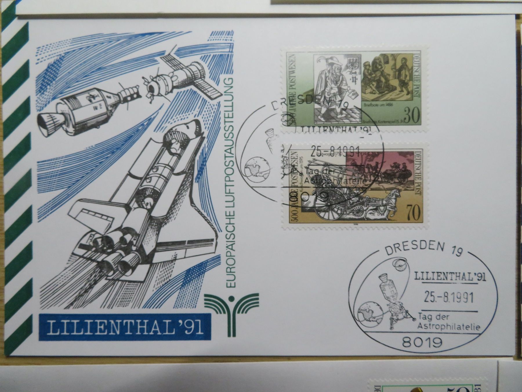Alle Briefmarken: Otto Lilienthal 10 Belege – Gebraucht aus Spreitenbach von heitersberg54 3