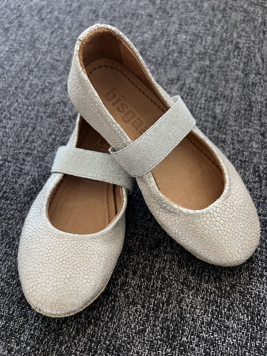 Bisgaard Scarpe per ragazze: Bisgaard Ballerina, Gr. 25, Silber ISL 15.5cm – Nuovo e nell'imballaggio originale da Steinhausen venduto da Jan_CesilWeber