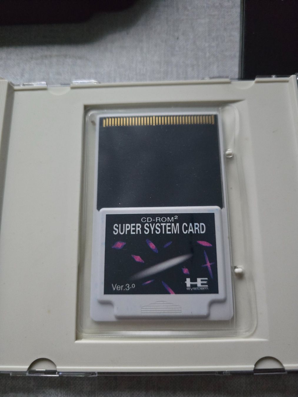 Giochi: Super System Card Ver.3.0 - CD-ROM2 PC Engine PCE - Jap – Usato da Matten b. Interl venduto da Gameplus 2
