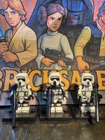 Star Wars Scout Trooper Commander + 2x Scouts Lego-Komp.
