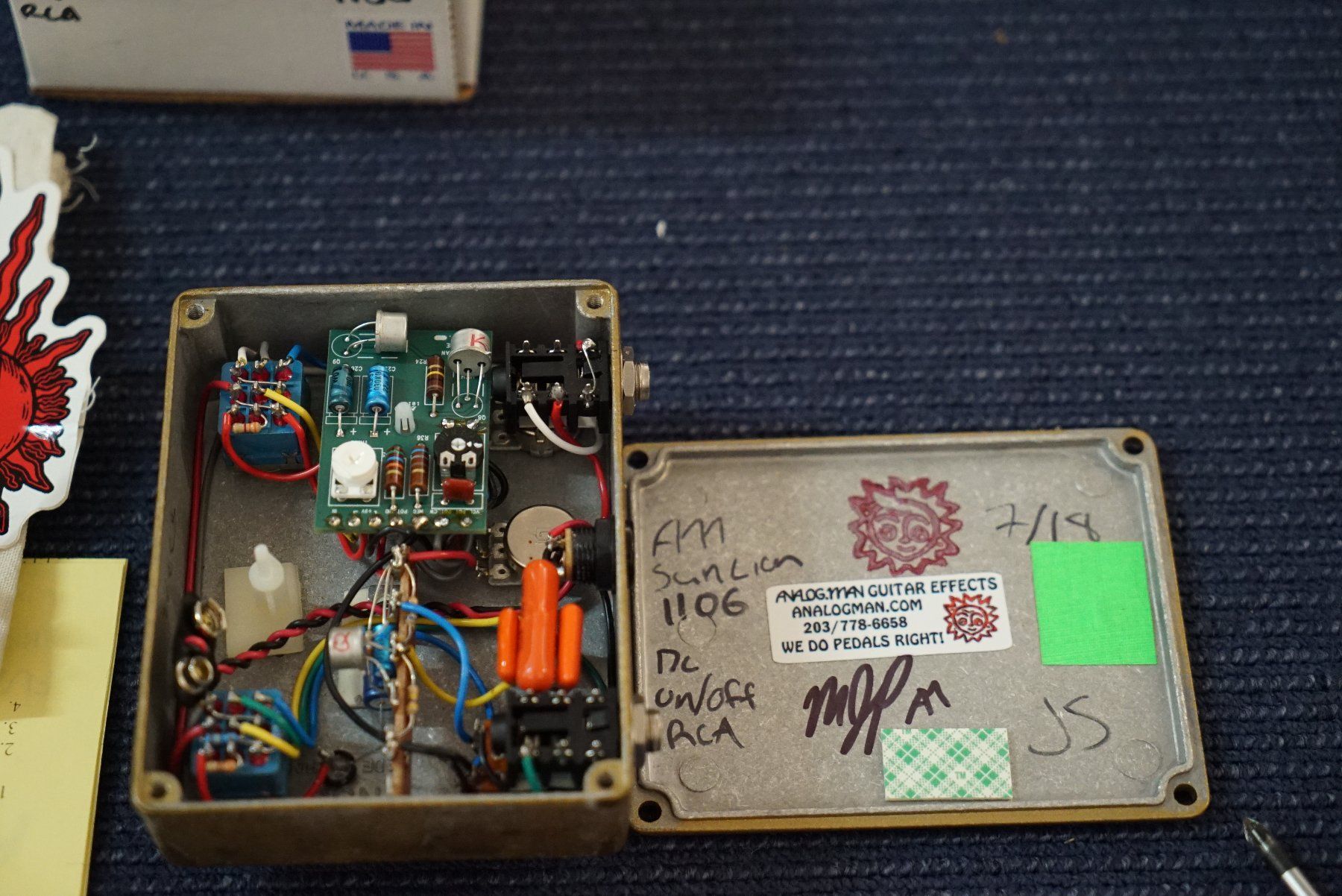 CMC Effects Analogman Sun Lion クローン値下げ不可 CMC Effects Analogman Sun Lion クローン値下げ不可