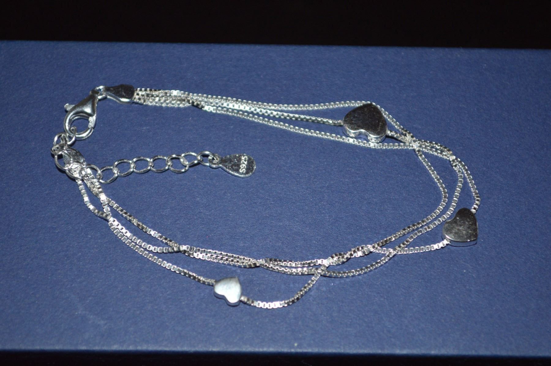 Armbänder & -reifen: Silber Armband Silber 925 16 cm lang – Neu und originalverpackt aus Berg TG von marta970 1
