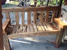 Bank Teakholz Gartenbank Teak Holzbank Sitzbank Gartenmöbel