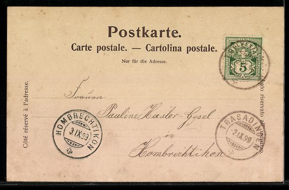 Cartes postales: Trasadingen /Schaffhausen, Kirche und Sc – D'occasion à Berlin par bartko-reher 1