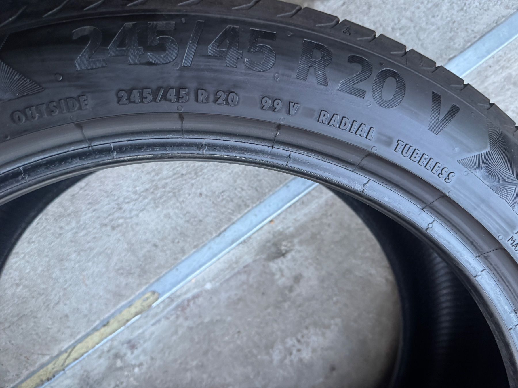 Continental Pneumatici & Ruote complete: 245/45R20 – Usato da Widen venduto da Dinero02 3