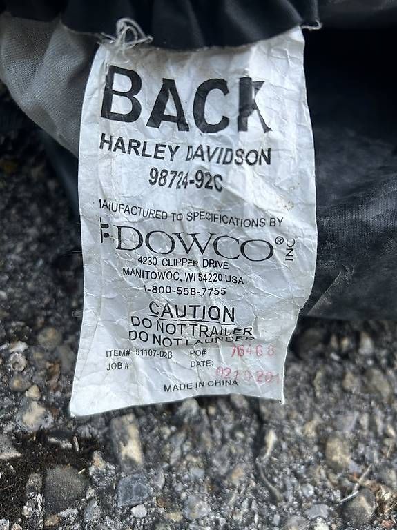 Teloni copertura moto: Bâche moto Harley Davidson – Usato da Cernier venduto da eliasi2706 1