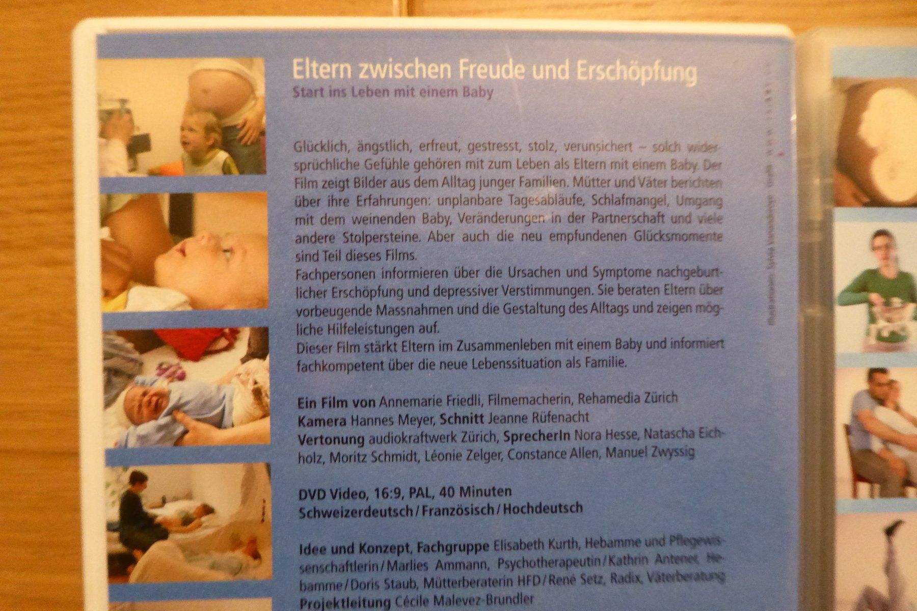 Tutti i DVDs: 2x DVD Eltern Geburt – Usato da Allschwil venduto da Summelsarium 2