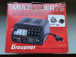 Graupner 6455 Multilader 7-fach RC-Ladegerät NiMH/NiCd/Blei
