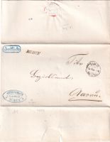 Brief von Muhen nach Aarau 1866