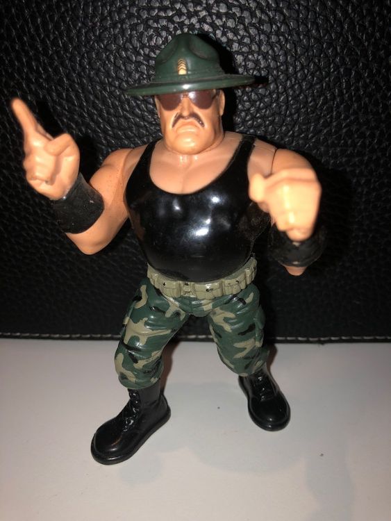 Wrestling Figur - Sergeant Slaughter - WWF Oldschool (Gebraucht) in ...