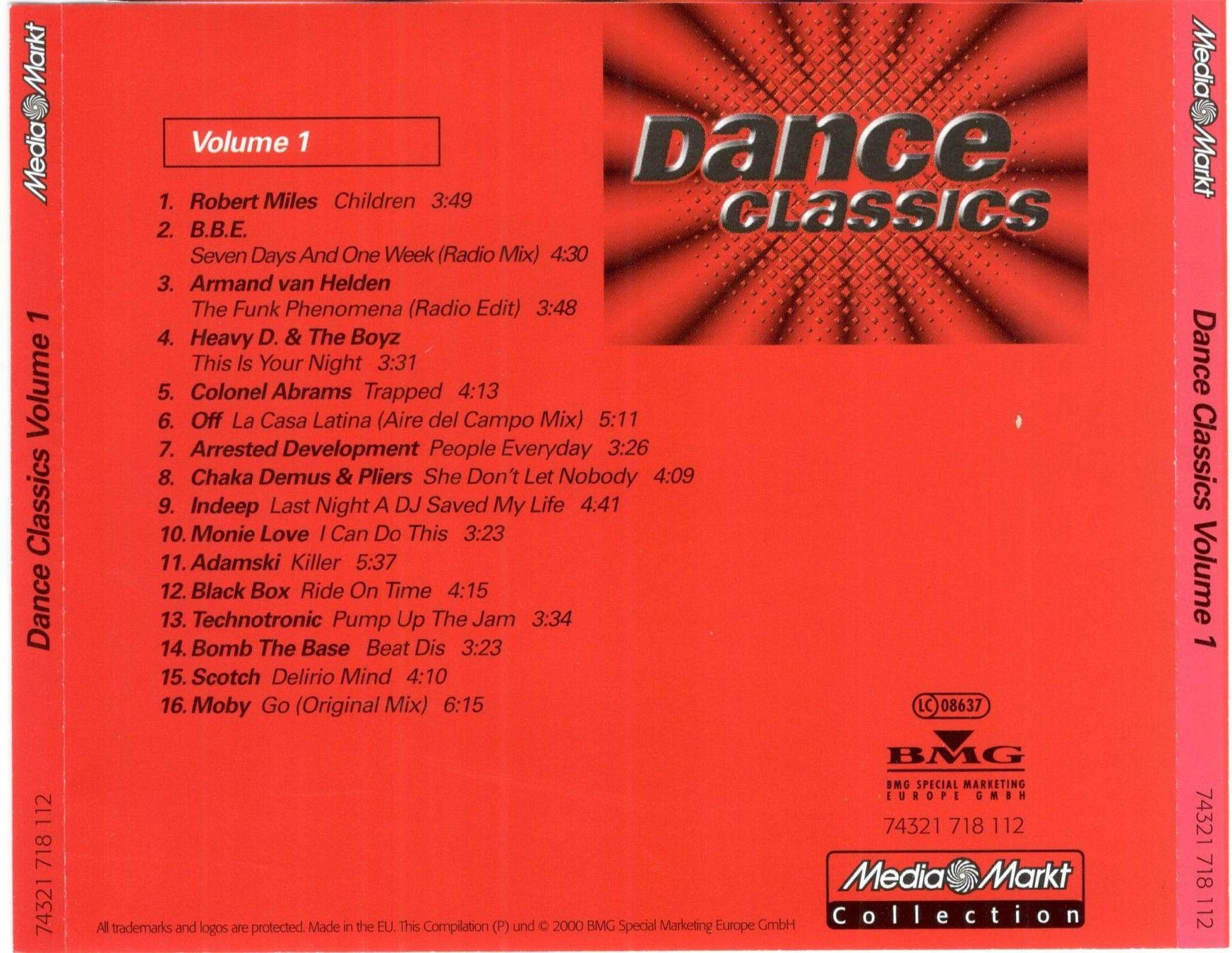 CDs: Dance Classics Vol. 1 CD – Gebraucht aus St. Margarethen TG von ursk10 1