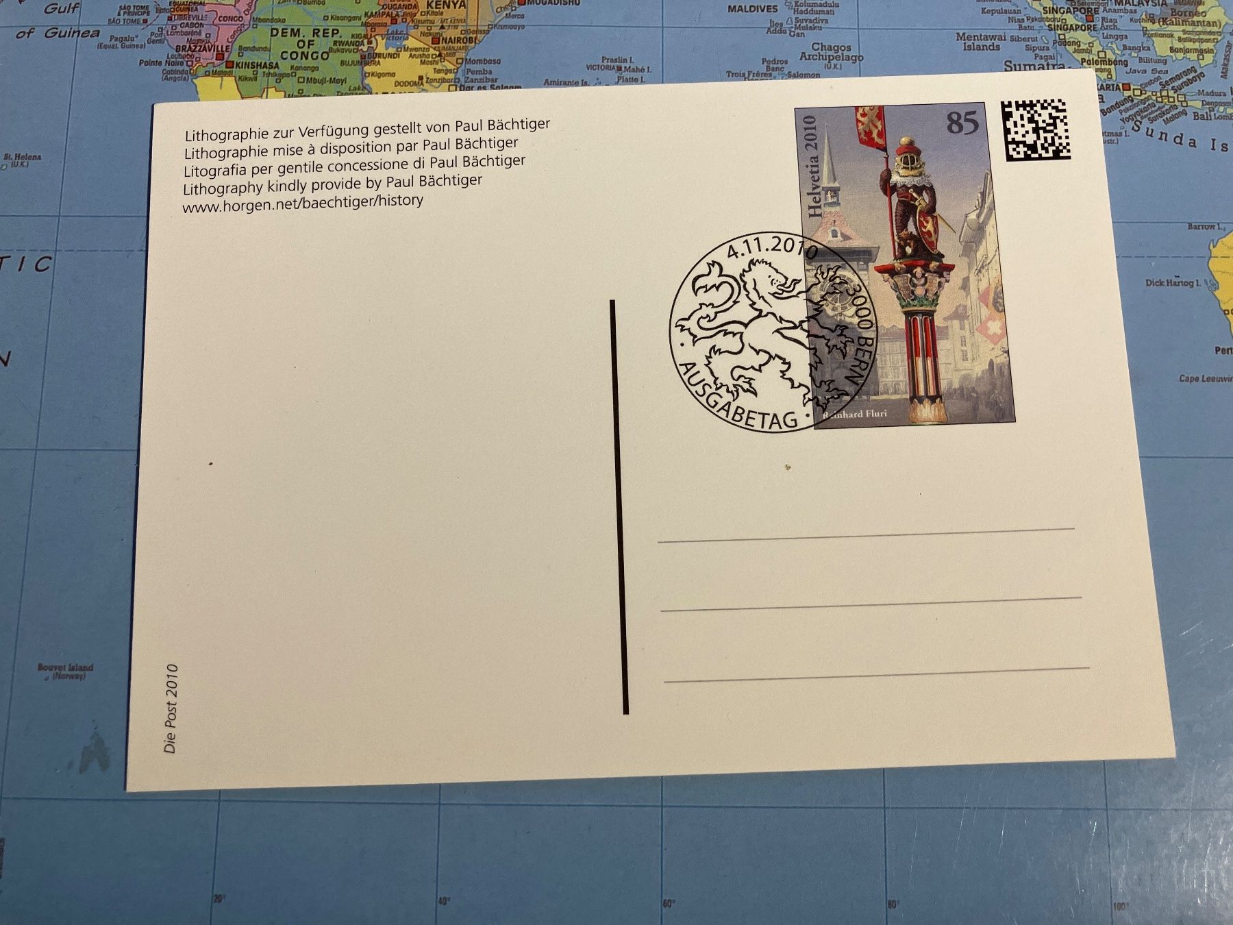 Cartes postales: Gruss aus Bern Postkarte – D'occasion à Cunter par Bicasi58 1
