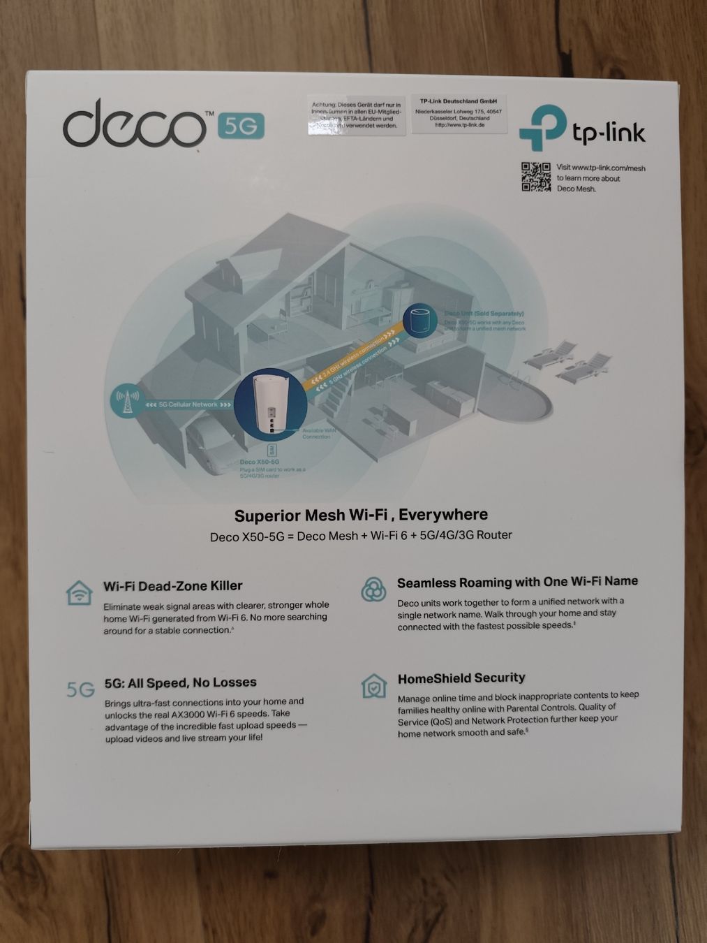 TP-Link Modem & Router: TP-Link Deco 5G AX3000 Superior Mesh WiFi, Everywhere – Nuovo (secondo la descrizione) da Fieschertal venduto da Ratanga99 1