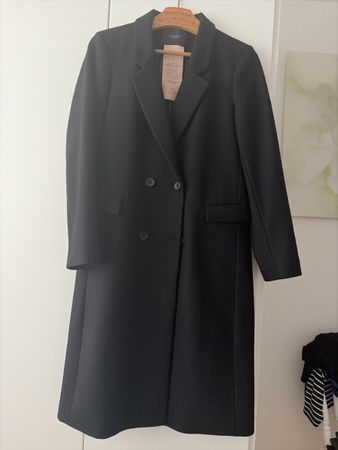 Maison Scotch Mantel schwarz Grösse S neu mit Etikett