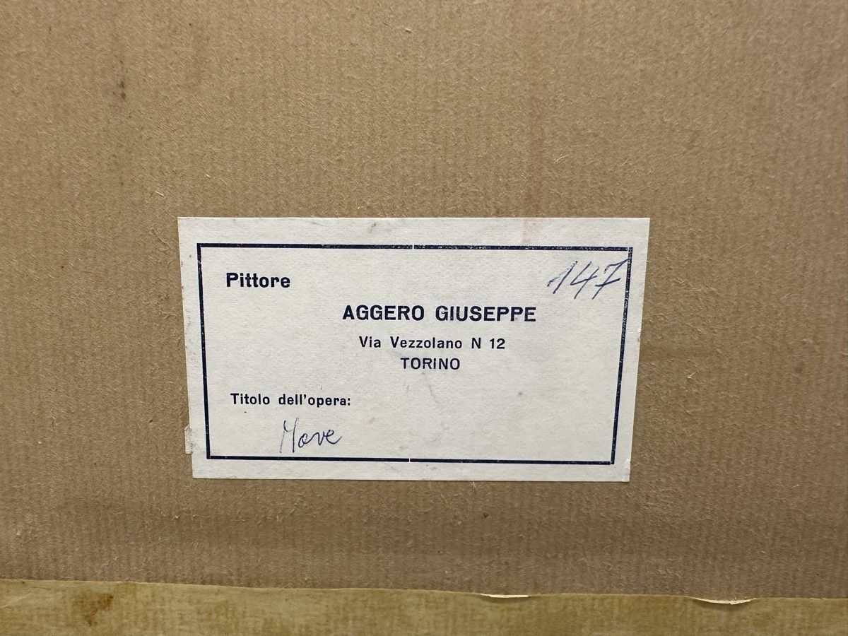 Dipinti: Original Ölgemälde "Mare" von Aggero Giuseppe Torino. – Usato da Ebikon venduto da Gaenggeliwaar 5
