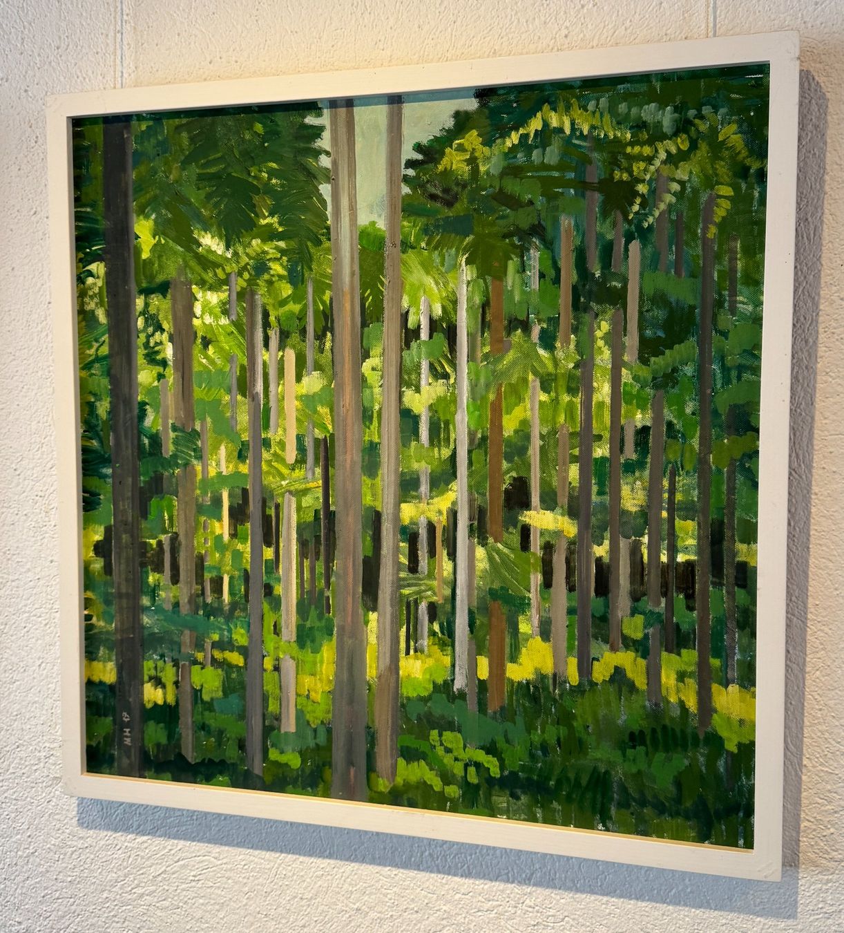 Dipinti: Martin Herzig - Ölbild Waldlandschaft – Usato da Oensingen venduto da Faebu_00 2