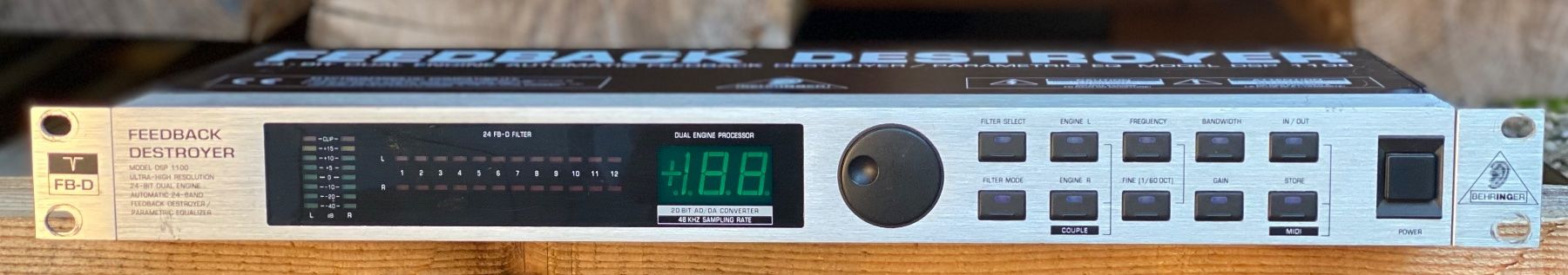 Behringer Equalizer: Behringer Feedback Destroyer DSP 1100 – Gebraucht aus Wirzweli von Kreonides 1