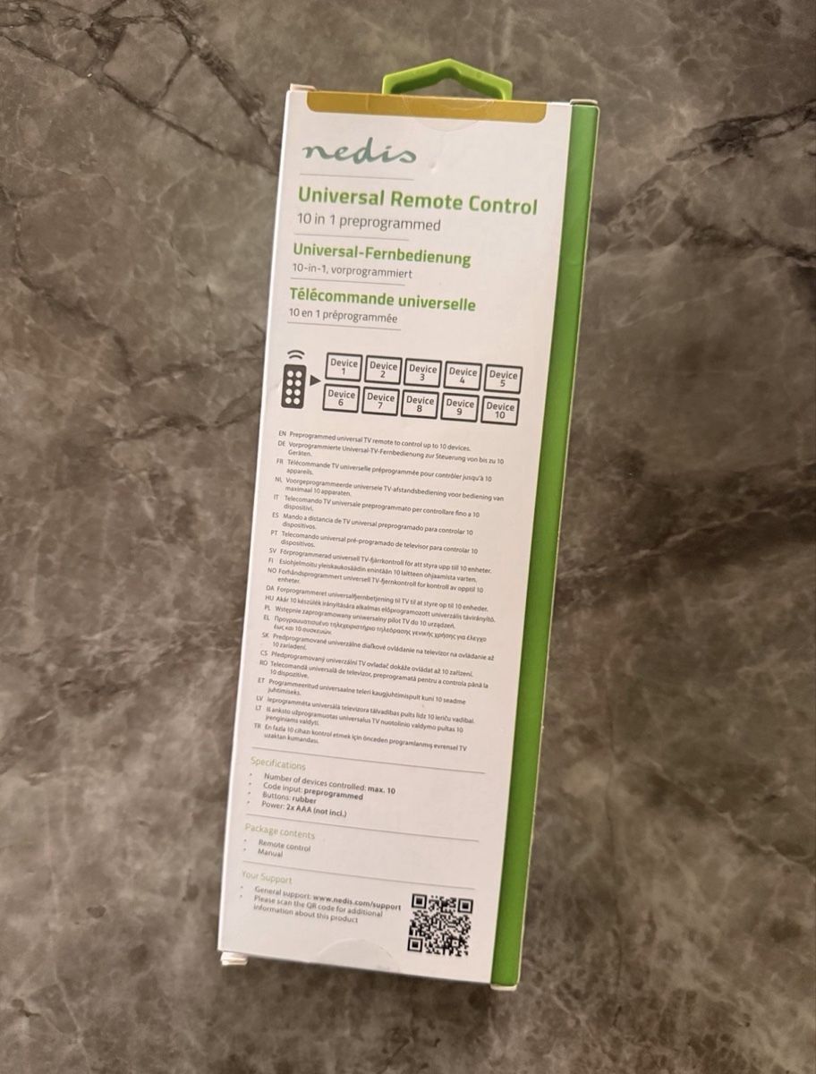 Telecomandi: Nedis Universal Fernbedienung NEU – Nuovo e nell'imballaggio originale da Balgach venduto da ren_xy57 1