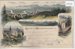Gruss aus Walzenhausen - Litho