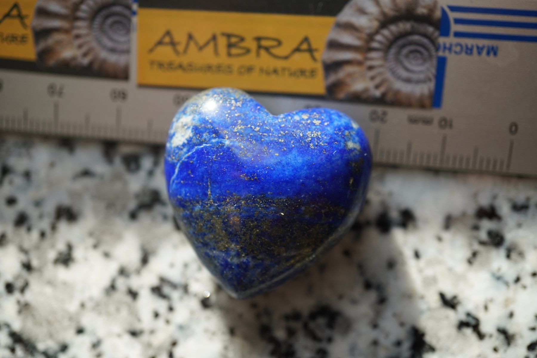 Pietre preziose: Lapislazuli   top Blau        Herz stein    ab  1.- – Nuovo e nell'imballaggio originale da Eschenbach SG venduto da topstone