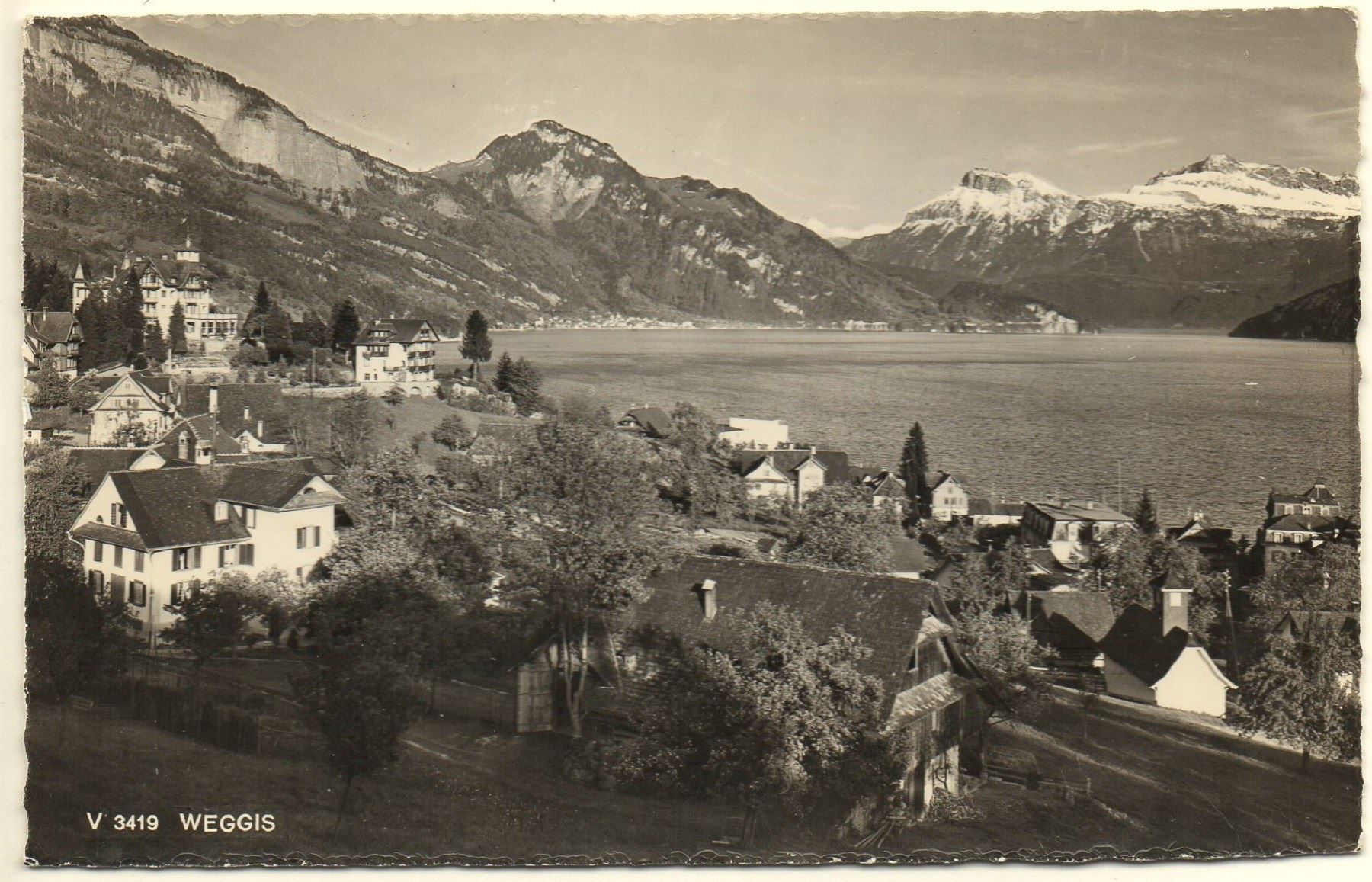 Cartoline postali: WEGGIS – Usato da Jona venduto da philajona