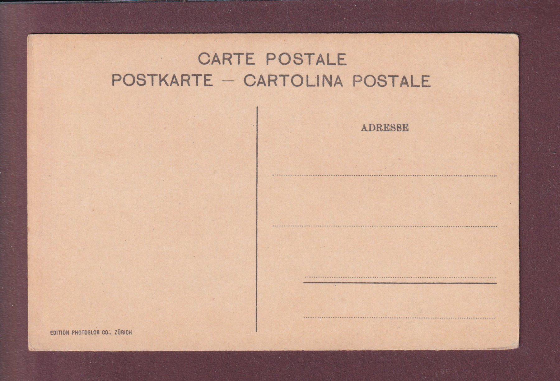 Cartoline postali: LUZERN - Hotel des Balances – Usato da Pully venduto da nicecards 1