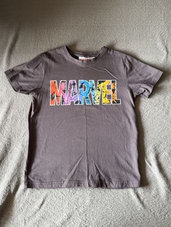T-shirt Marvel enfant gris taille 134 cm 8-9 ans