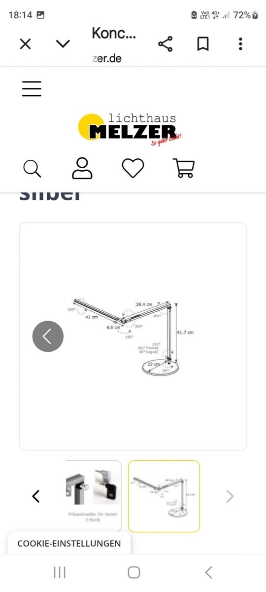 Lampade: Schreibtischlampe LED – Usato da Basel venduto da m_schwarz 7
