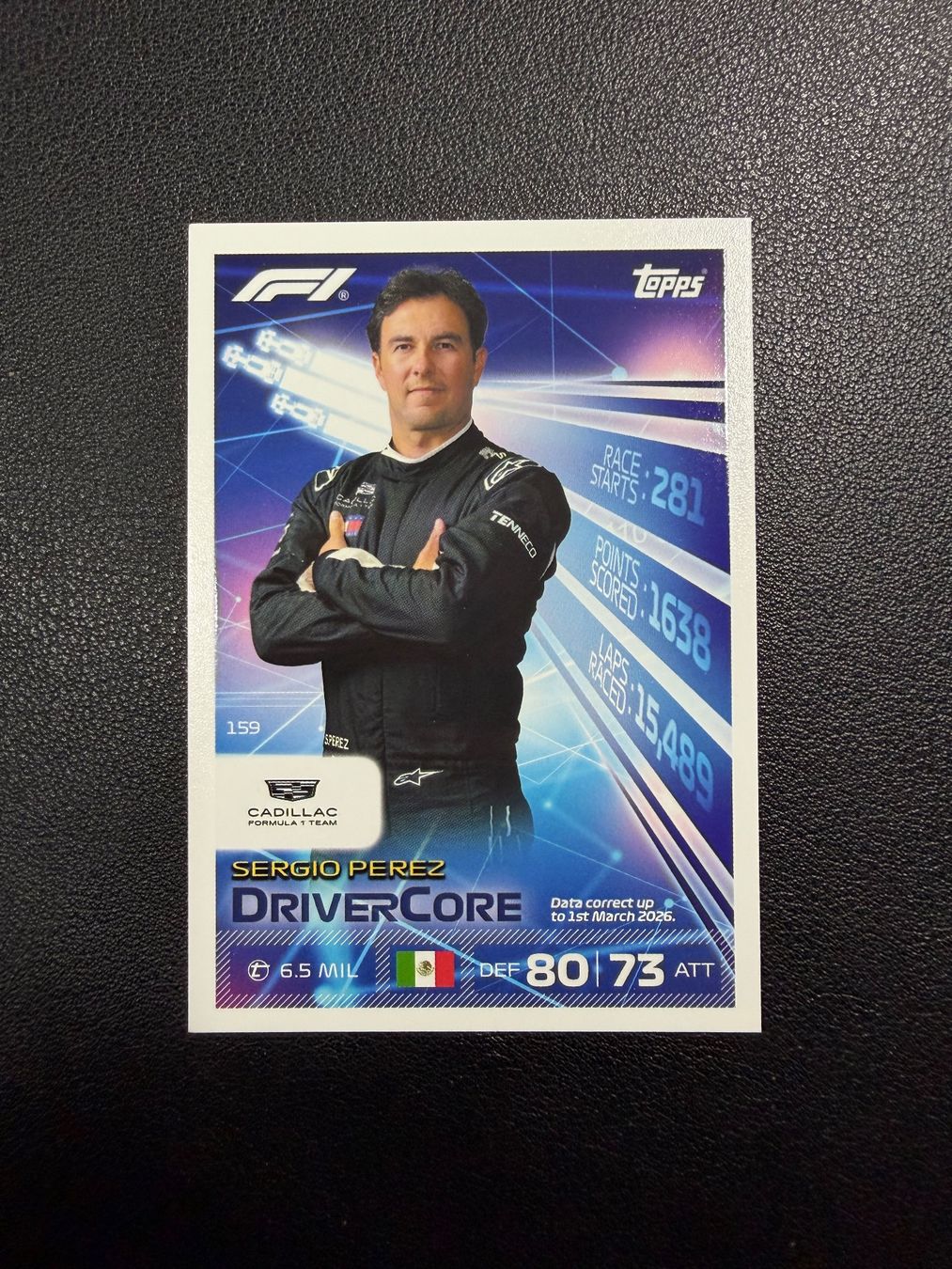 Topps Cartes à collectionner: Topps Turbo Attax 2026 Sergio Perez 159 – Neuf (Voir description) à oberrüti par jeanmei